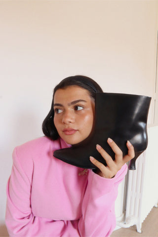 The Short Espresso Boots