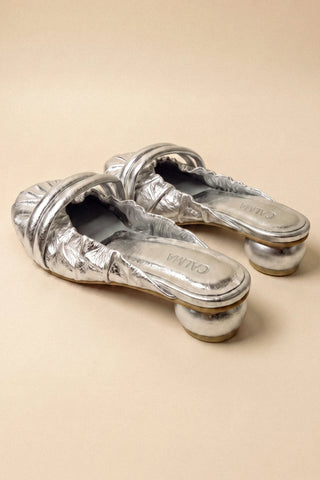 La Casa Mini Heel Silver