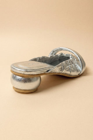 La Casa Mini Heel Silver