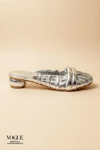 La Casa Mini Heel Silver